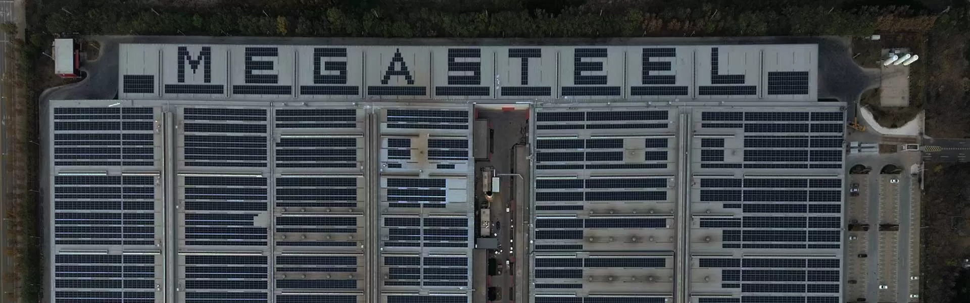 Mega-BIPV-Gebäude integrierte Photovoltaik